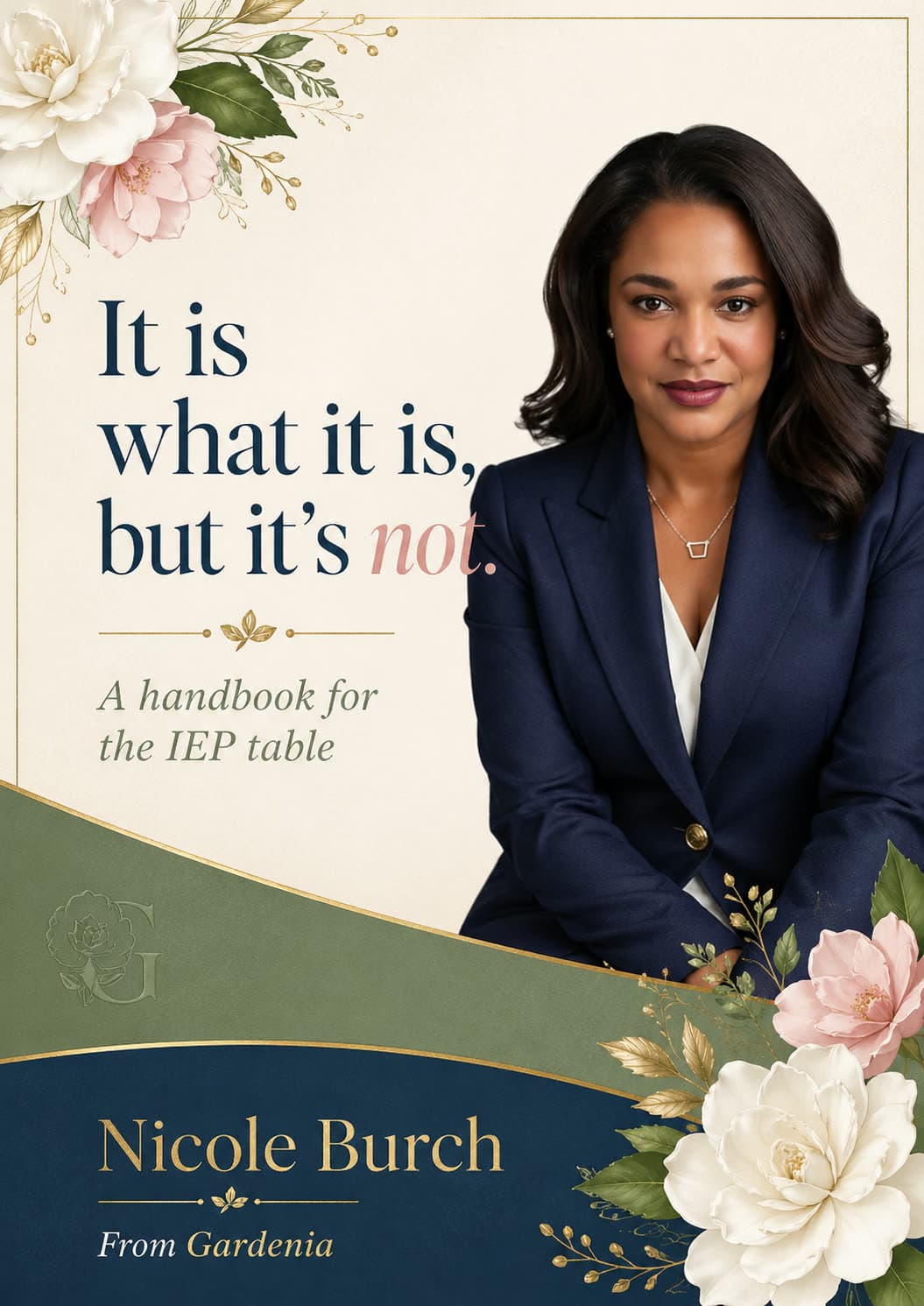 It Is What It Is, But It's Not. — book cover by Nicole Burch